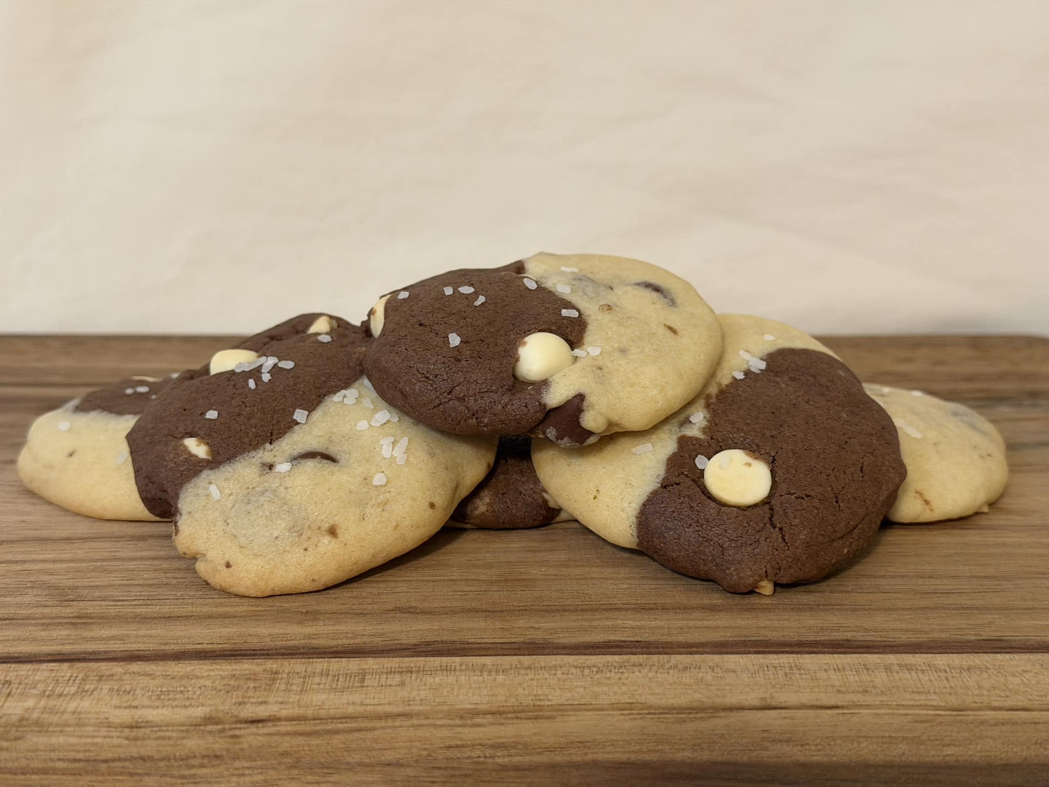 Half and half cookies